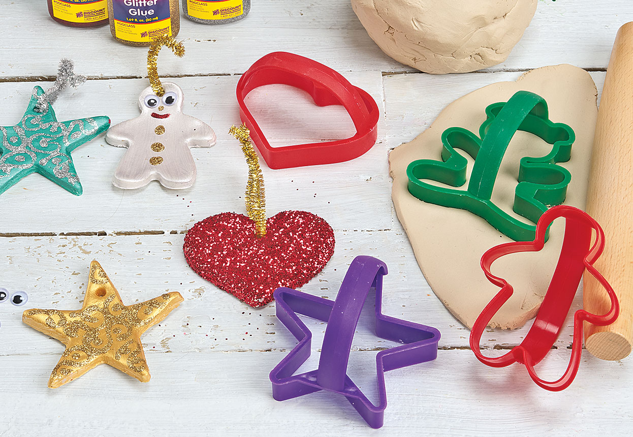 Air-Dry Clay Ornaments Air-Dry Clay Ornaments