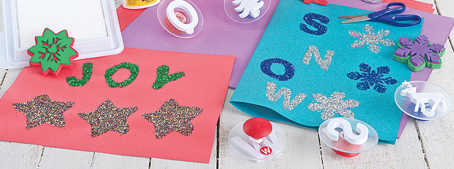 Stamping Glitter Stamping Glitter